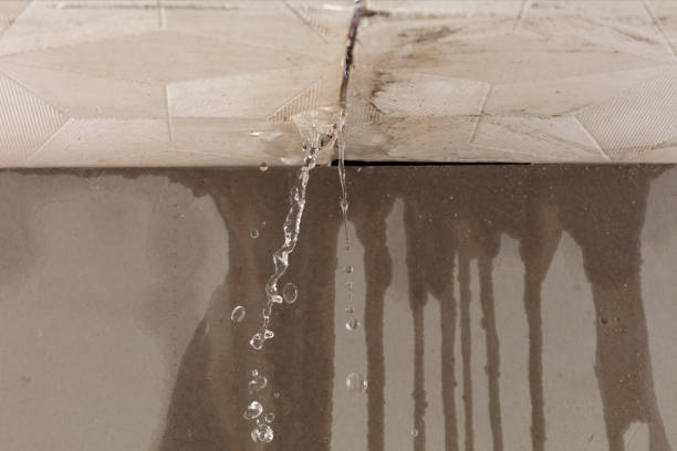 Professional Water Damage Restoration technician working in Monticello, FL